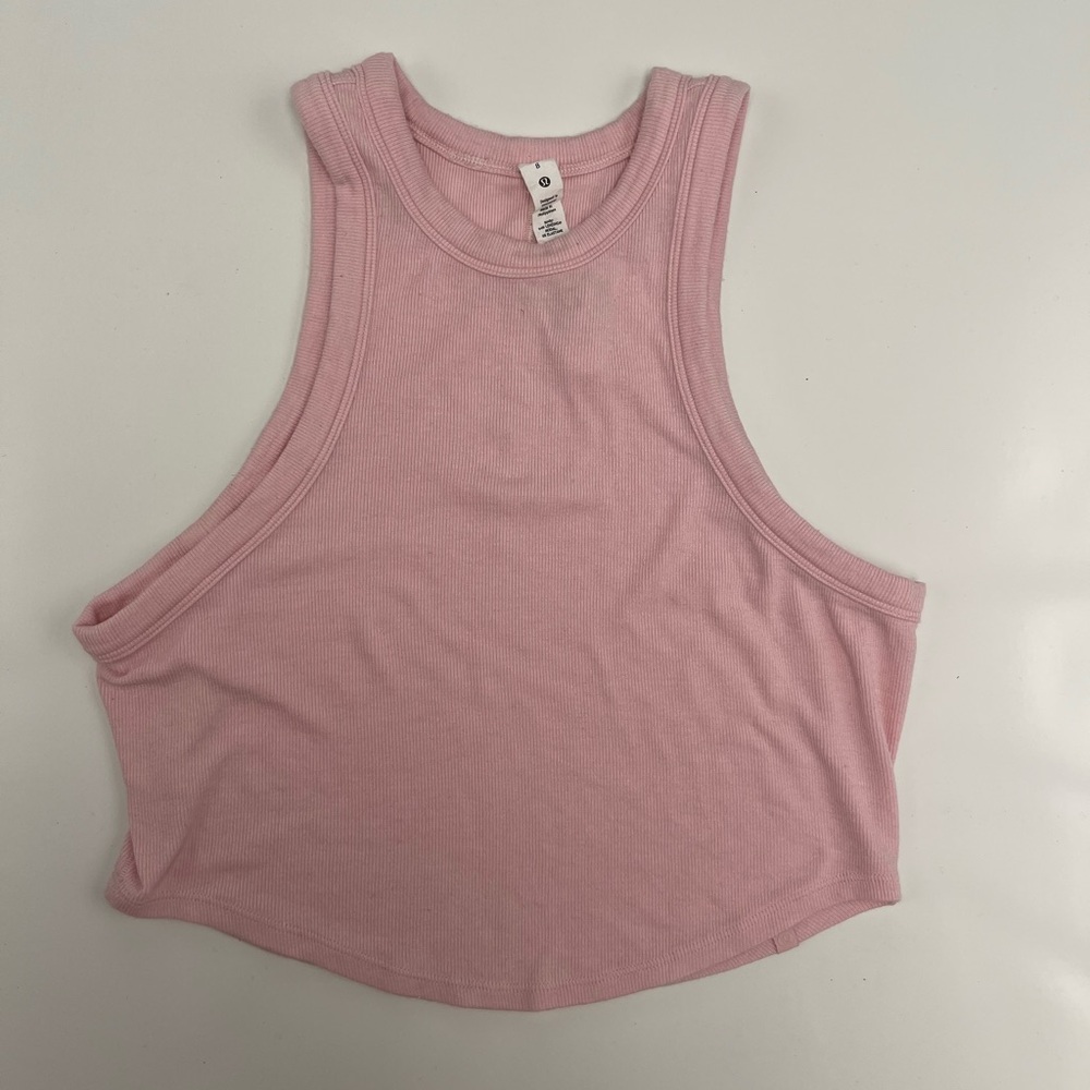 Lululemon Athletica Pink Tank Top